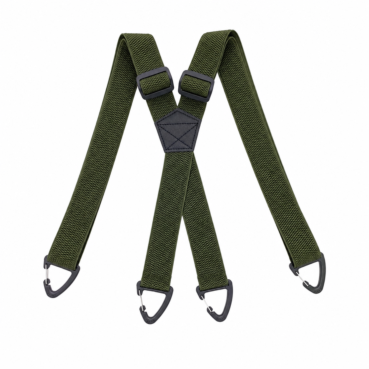 Men's 4-Clip X-Shaped Elastic Suspenders