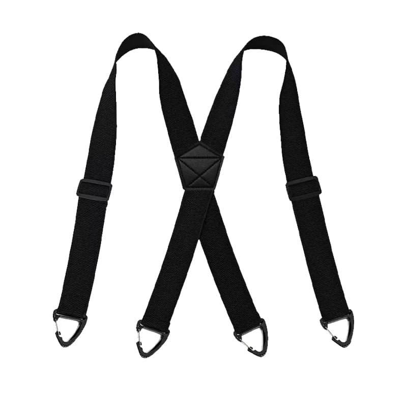 Men's 4-Clip X-Shaped Elastic Suspenders