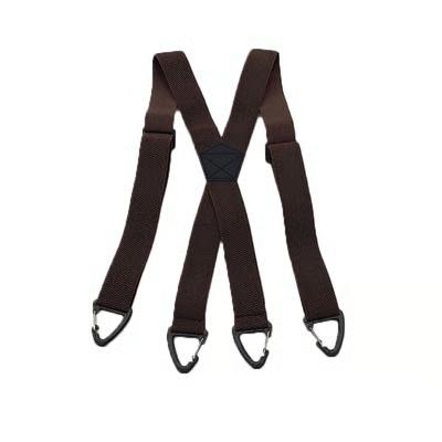 Men's 4-Clip X-Shaped Elastic Suspenders